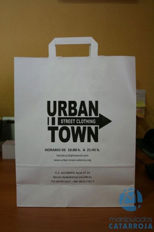 Bolsas baratas de papel con tu logo
