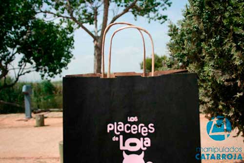 Bolsas Baratas para Comercios Negra 1