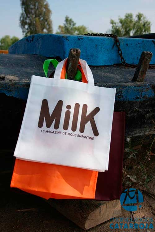 Bolsas de Tela Baratas Milk