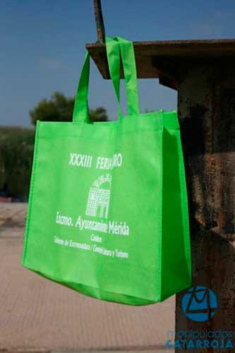 Bolsas de Tela Baratas Verde