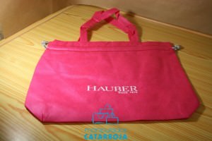 bolsas de tela rosas