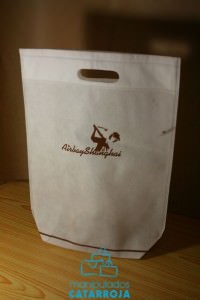 bolsas de papel con asa troquel