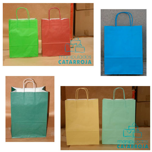 Bolsas de Papel Impresas Color