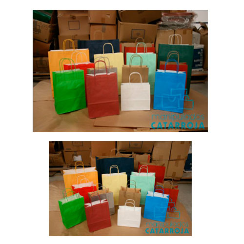 Bolsas de Papel Impresas Colores