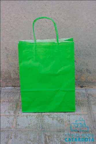 bolsa impresa barata verde