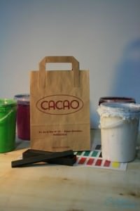 Bolsas y papel Cacao