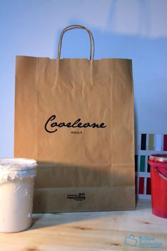 Bolsas de papel económicas con pinturas