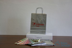 Bolsas para comercio baratas asa rizada grises