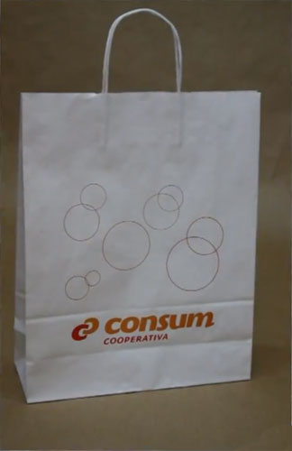 Bolsas de papel baratas Consum