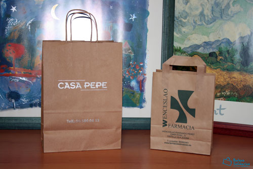 Bolsas de Papel Kraft Baratas