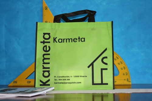 Bolsas de Tela Baratas verde