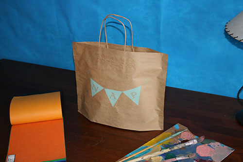 bolsa kraft new bag